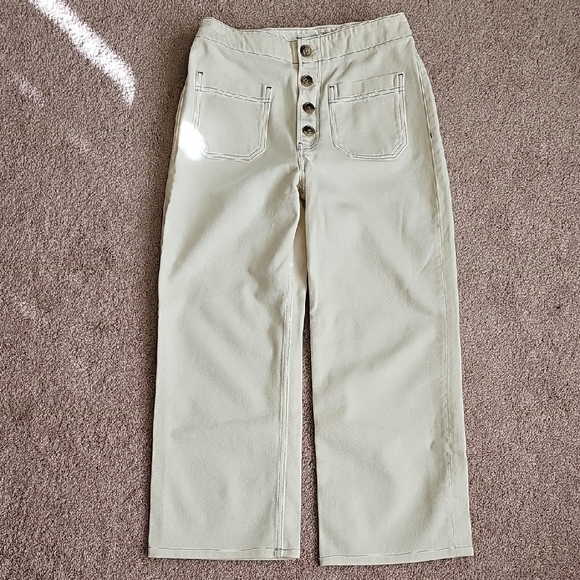 Reformation Cream Ankle & Cropped Jeans - Picture 2 of 4